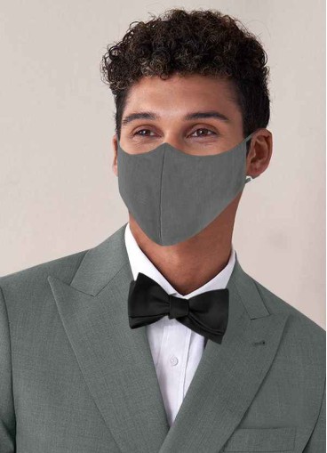 Zetoulet Men's Non-Medical Reusable Suiting-style Face Mask